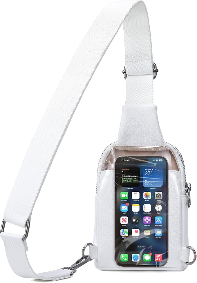 INICAT Sling Bag for Women Touchscreen Small Crossbody Cell Phone Purse Fanny Pack | Amazon (US)