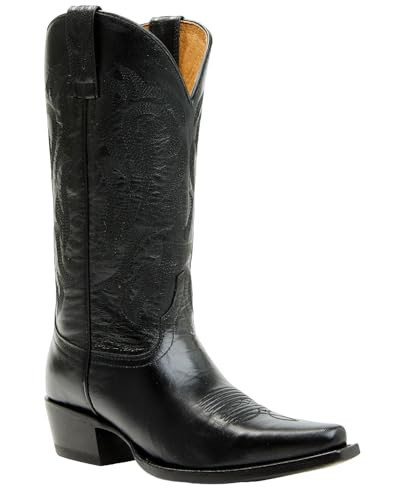 Shyanne Women's Gemma Western Boot Snip Toe Black 8 M US | Amazon (US)