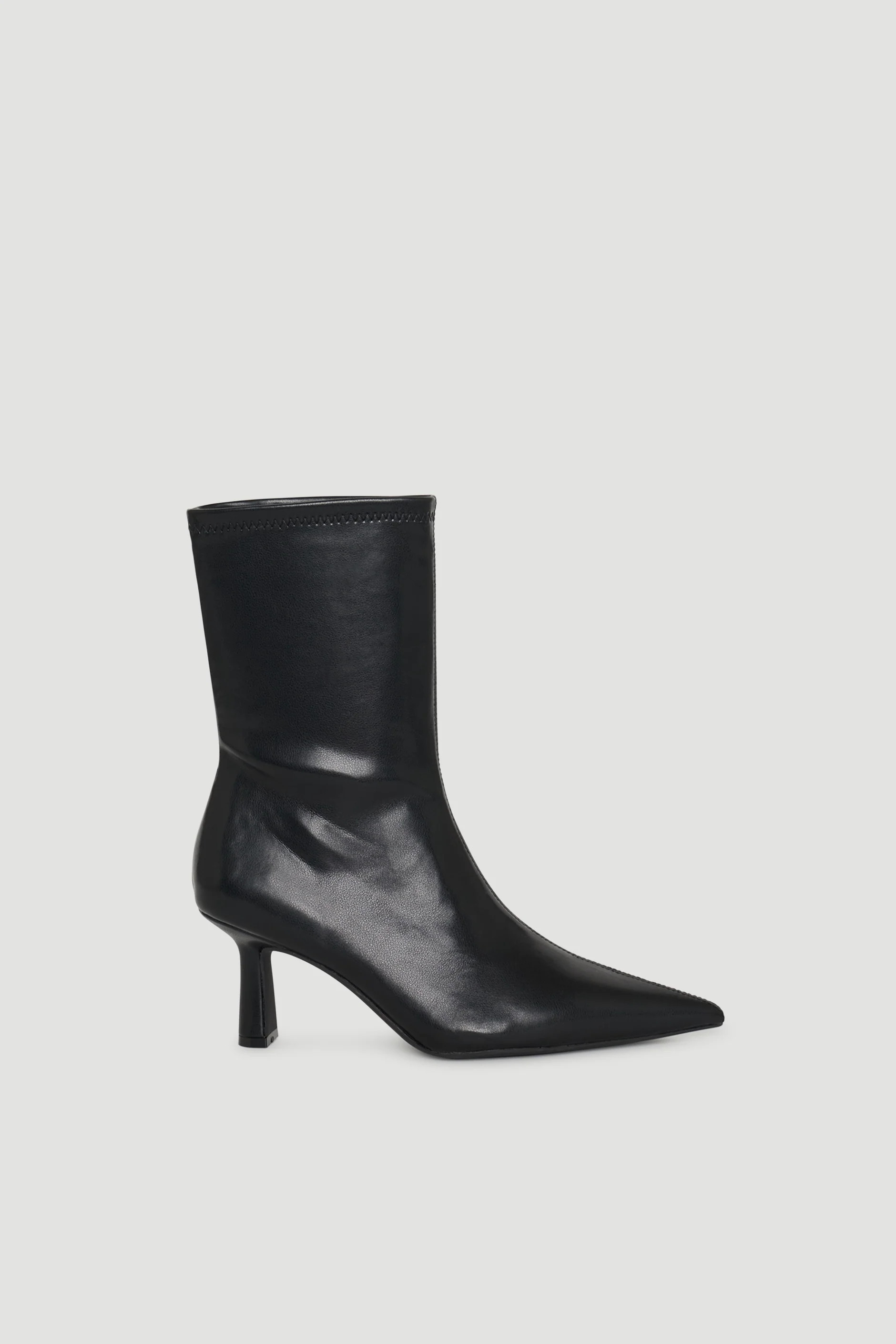 Tara Sock Boots - Black | DECJUBA