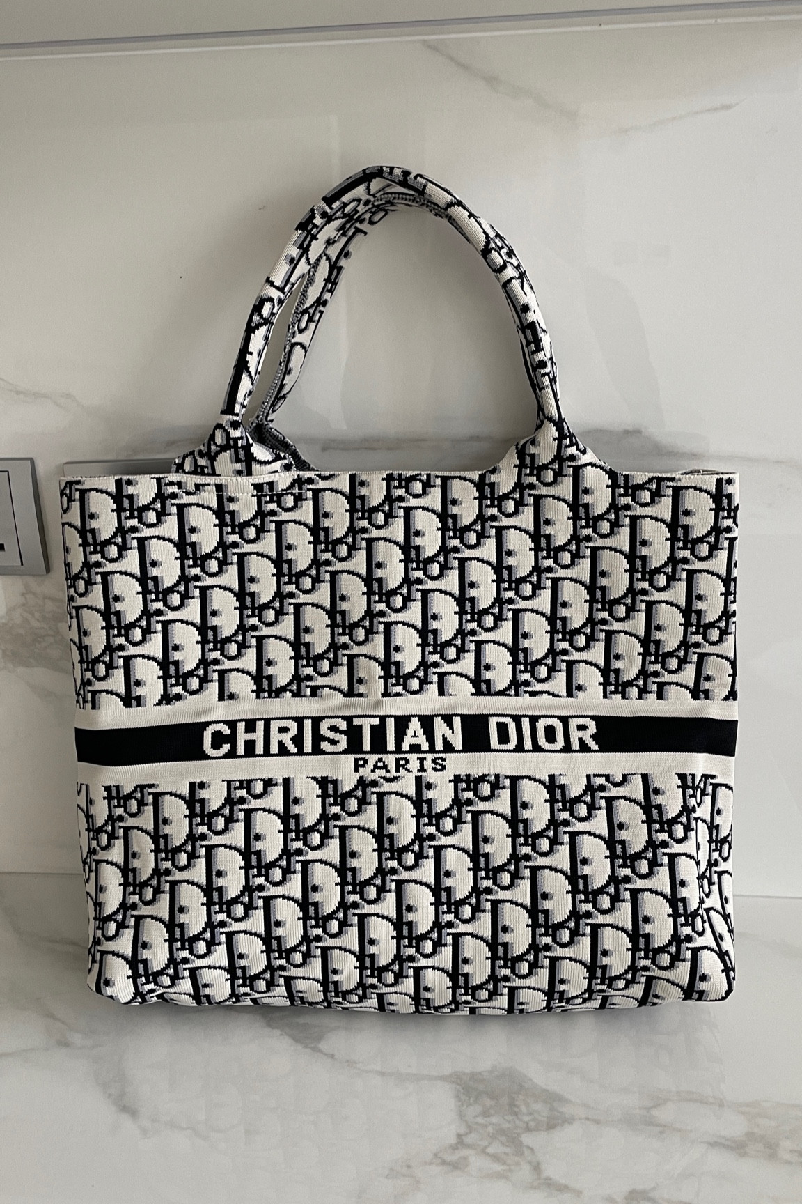 Knit Dior tote bag

#LTKunder100 #LTKsalealert #LTKitbag