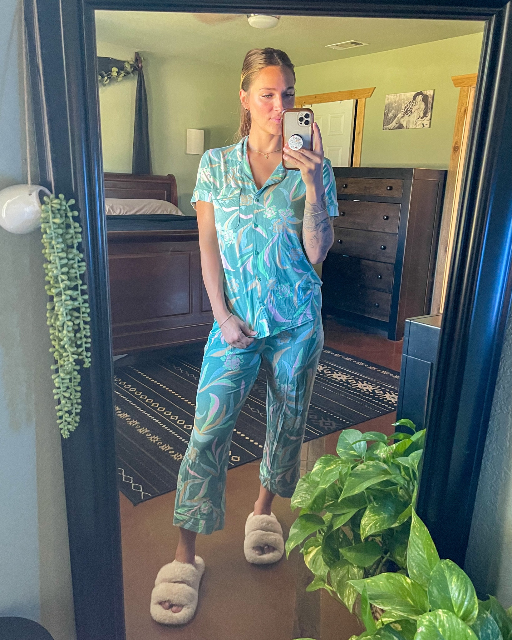 Good Morning 🪴 comfy, matching pjs set 

#LTKFindsUnder50