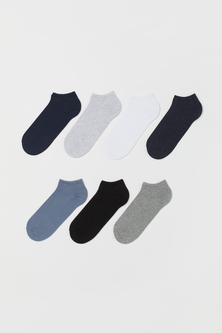 7-pack Liner Socks | H&M (US + CA)