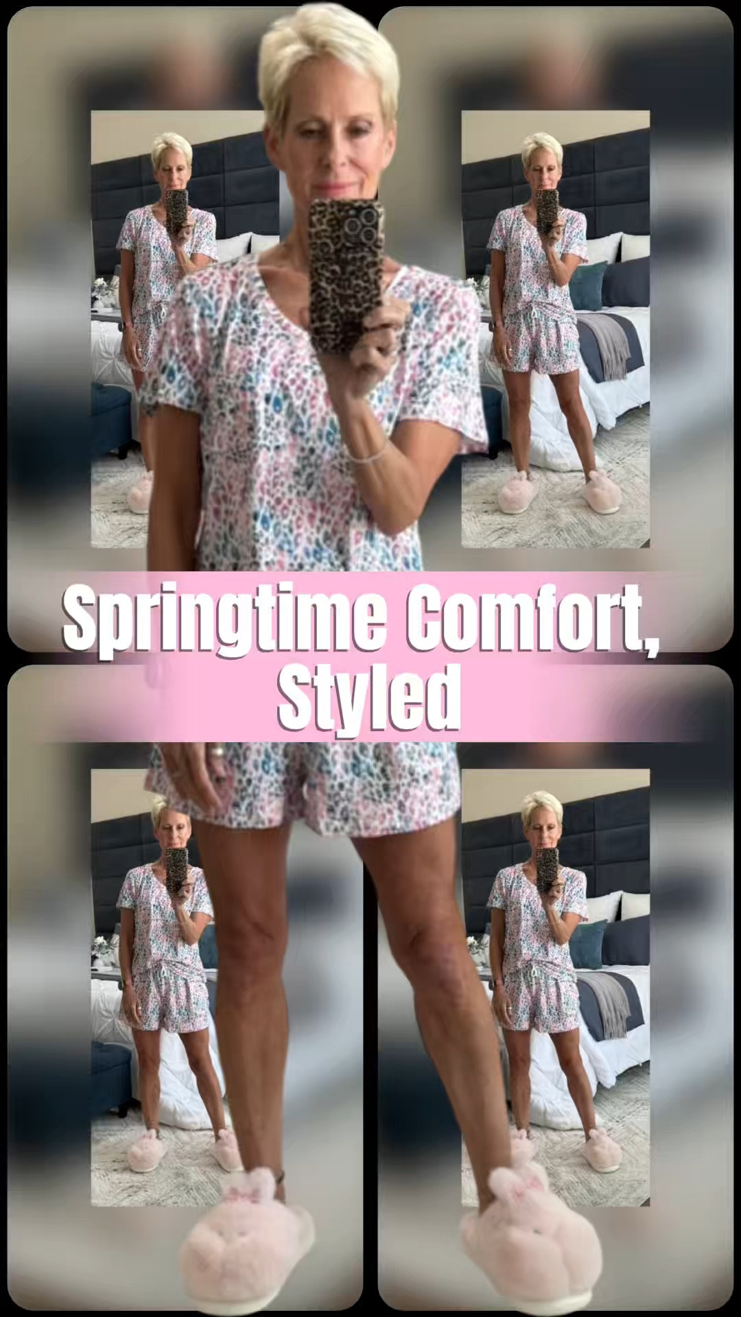 Too cute to just sleep in 🌸

#SpringVibes #CuteAndComfy #LoungeInStyle #SpringStyle #CozyCute