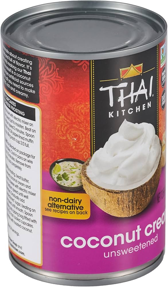 Thai Kitchen Gluten Free Unsweetened Coconut Cream, 13.66 fl oz | Amazon (US)