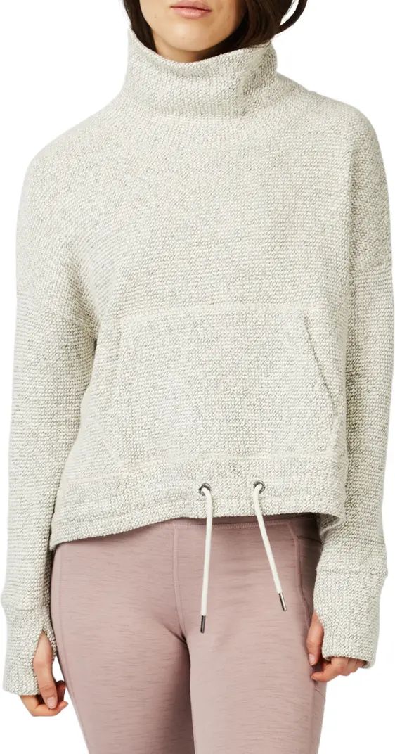 Bouclé Funnel Neck Sweatshirt | Nordstrom