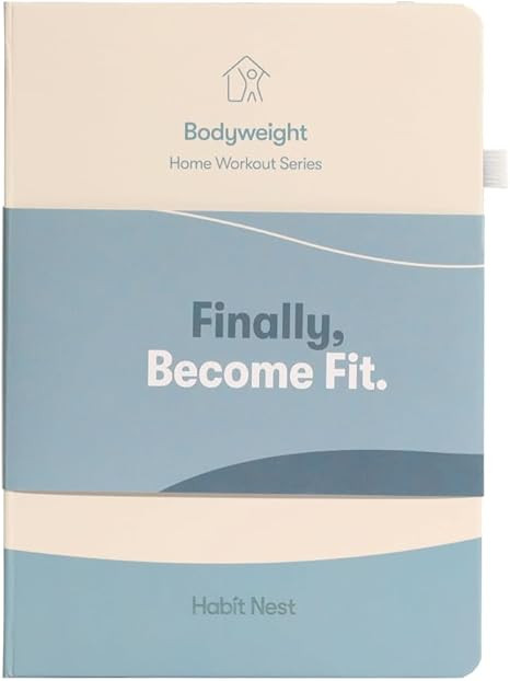 The Bodyweight Home Workout Journal. 13-Week Program. NO EQUIPMENT NEEDED. Fitness Planner,Fitnes... | Amazon (US)