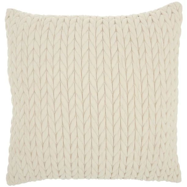 Nourison Life Styles Ivory Decorative Throw Pillow, 18" X 18" | Walmart (US)