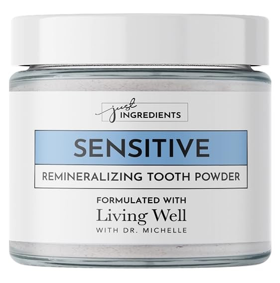 Sensitive Remineralizing Tooth Powder | Hydroxyapatite Formula | Soothes Sensitivity | Fluoride-F... | Amazon (US)