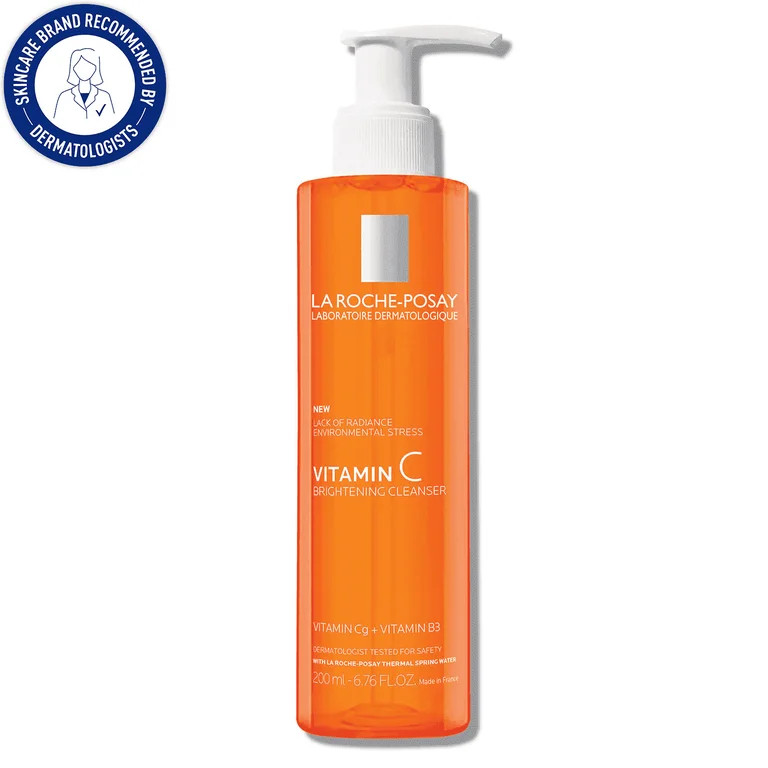 La Roche-Posay Vitamin C Brightening Facial Cleanser, 6.76 fl oz | Walmart (US)