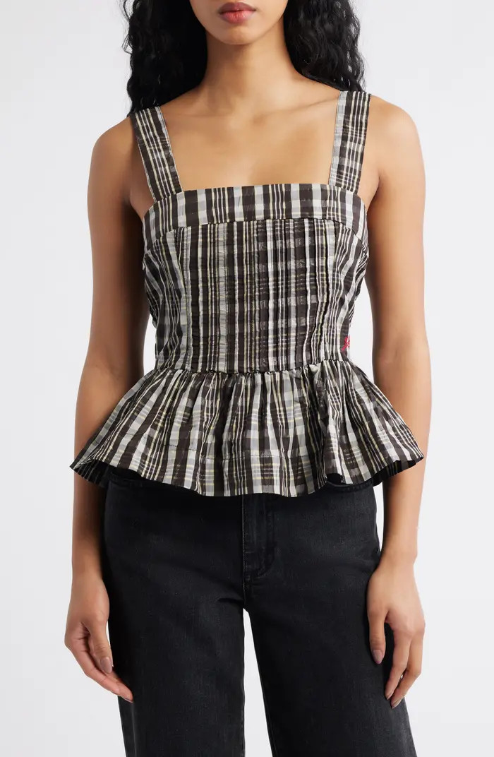 Thalia Peplum Tank | Nordstrom