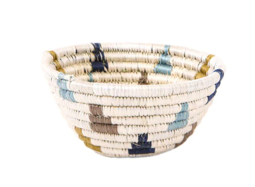 Tiny Silver Blue Igisozi Catch All | Megan Molten