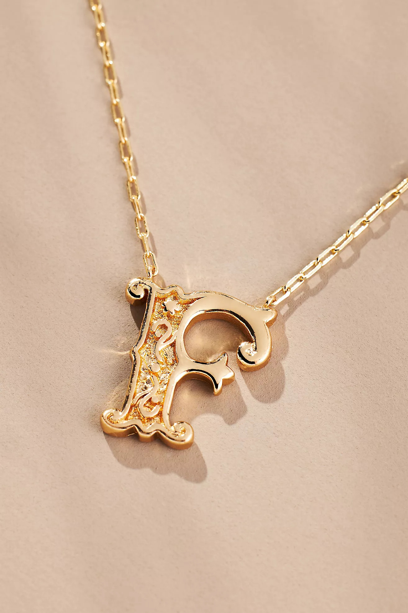 Western Monogram Necklace | Anthropologie (US)