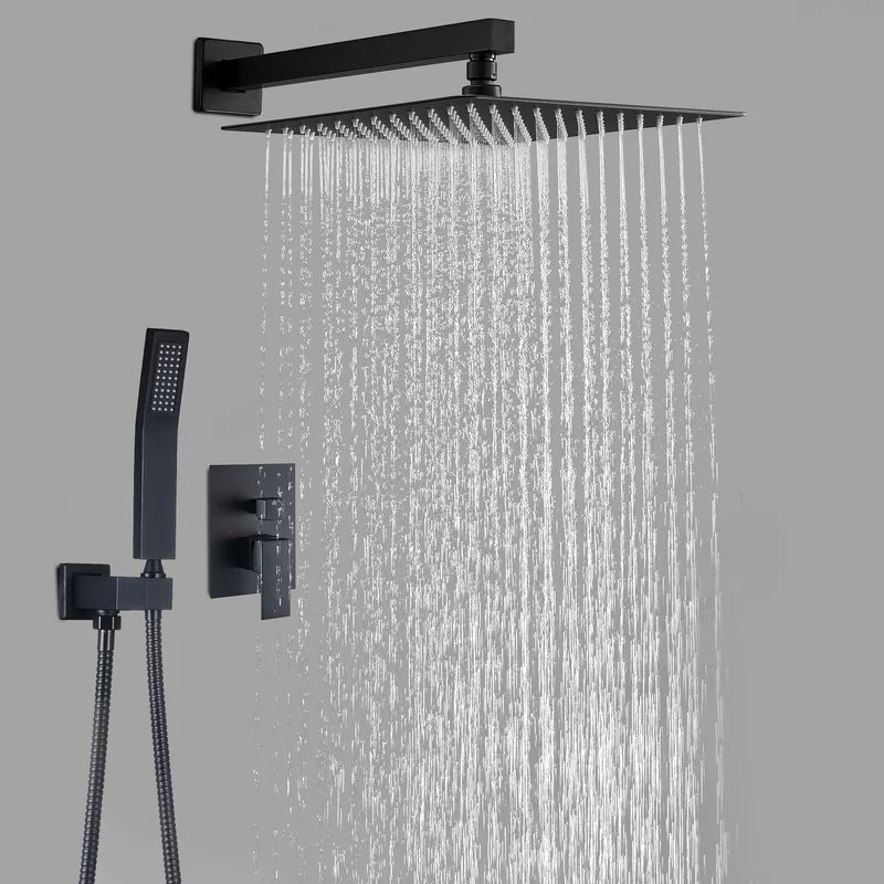 W0101F103 Complete Shower System With Rough-In Valve | Wayfair Professional