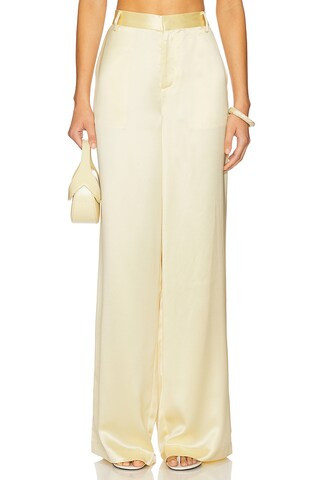 NONchalant Label x REVOLVE Esme Pant in Pale Yellow from Revolve.com | Revolve Clothing (Global)