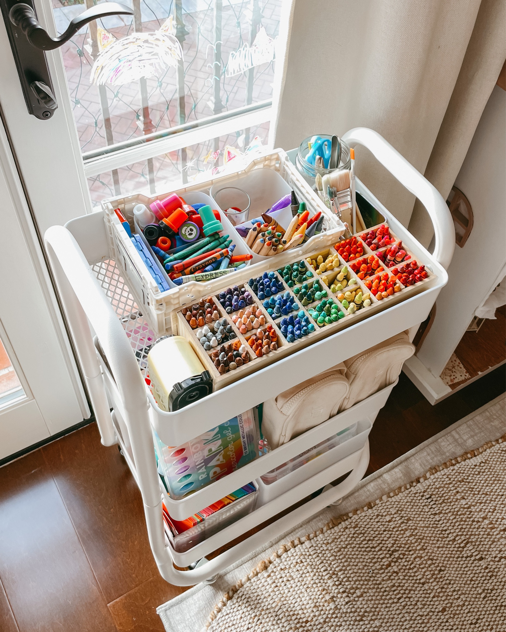 Organizing your craft cart 

#LTKkids #LTKSeasonal #LTKhome