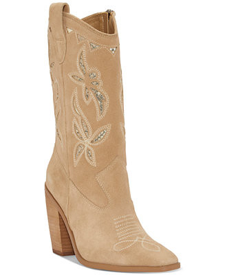 Vince Camuto Women's Alisah Mid-Calf Cowboy Boots - Macy's | Macy's