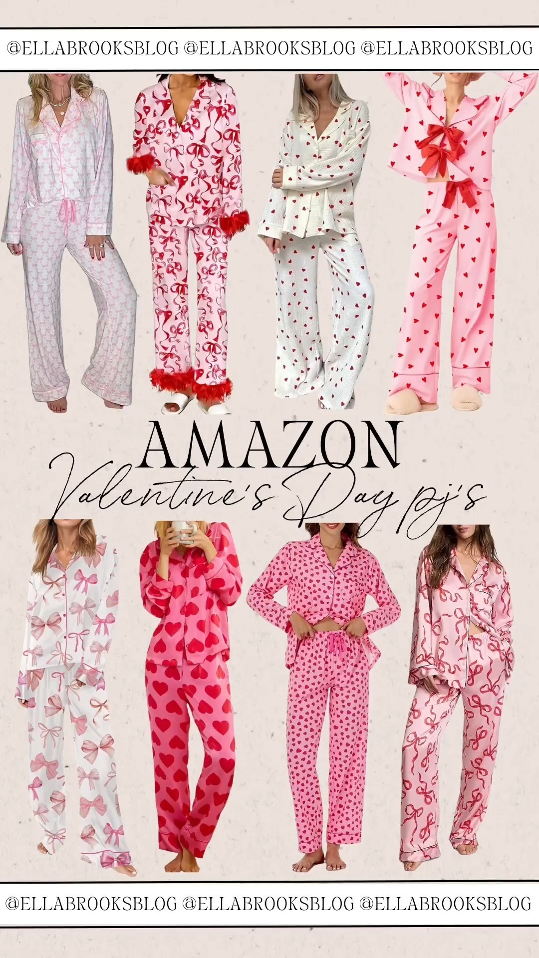 Amazon Valentine's Day pj's!

Loungewear, Galentine's day, heart pajamas, girls night

#LTKSeasonal #LTKFindsUnder100 #LTKFindsUnder50