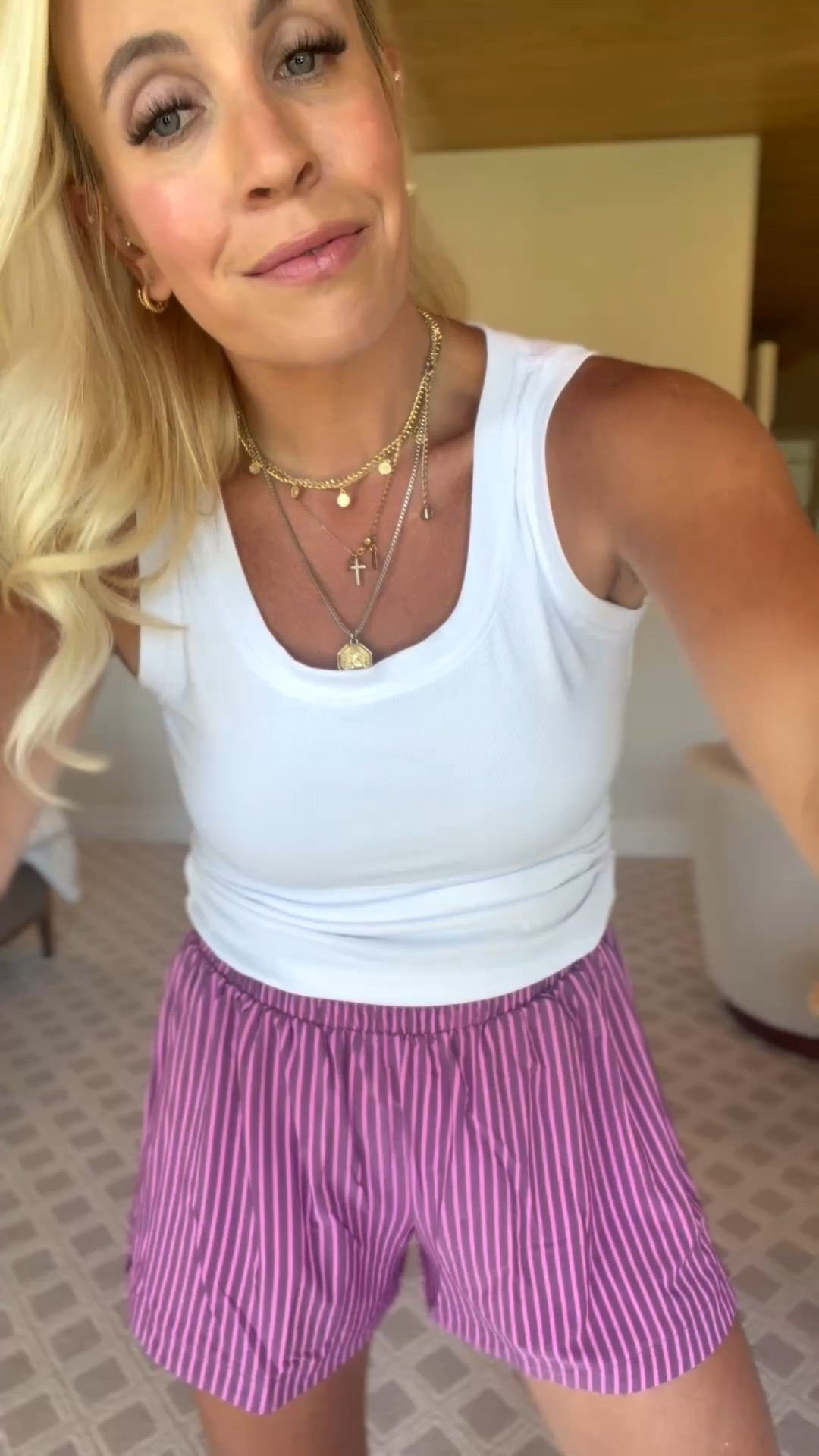 These shorts are so cute and would make the perfect coverup!