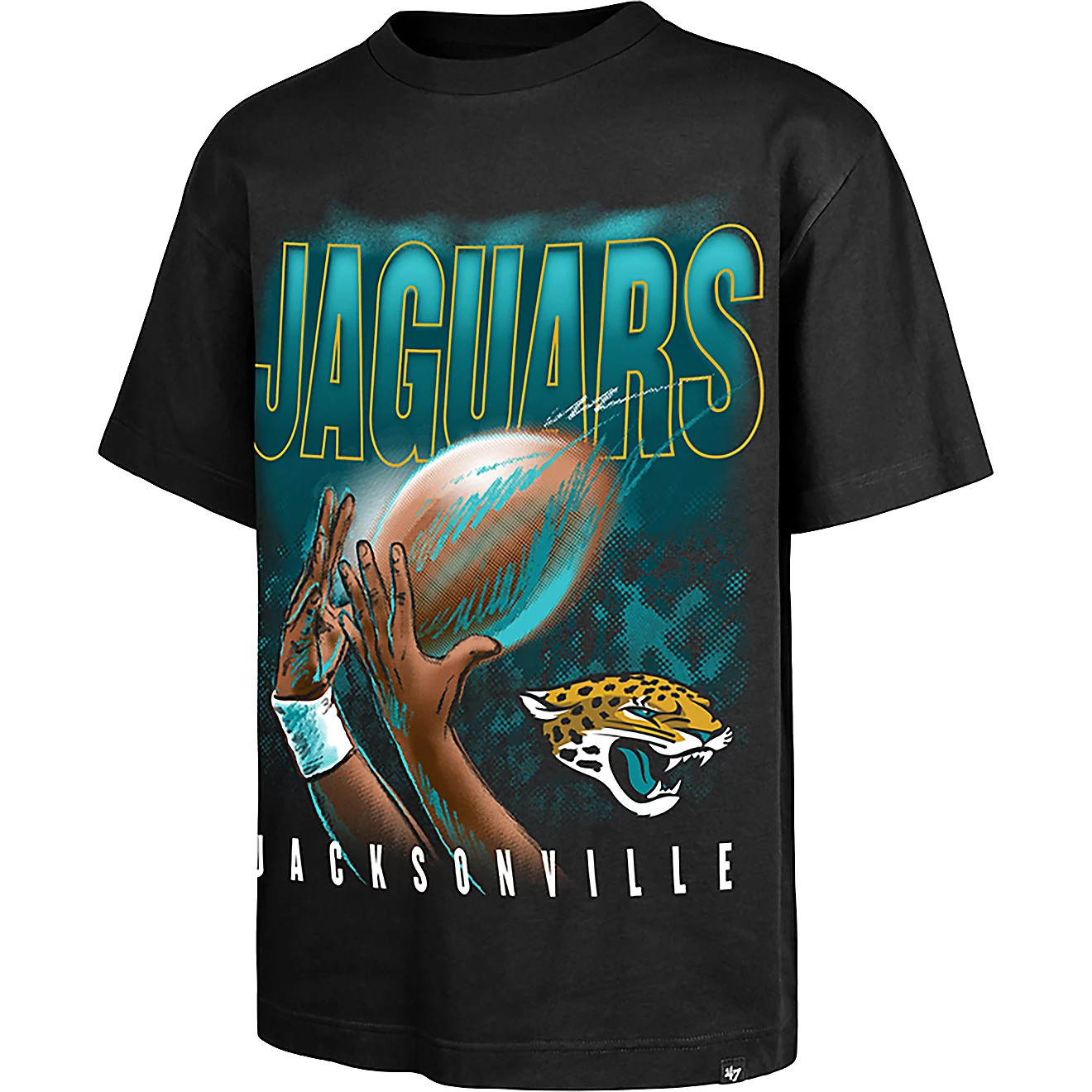 47 Jaguars Fingertip Catch Foundation T-shirt | Academy Sports + Outdoors