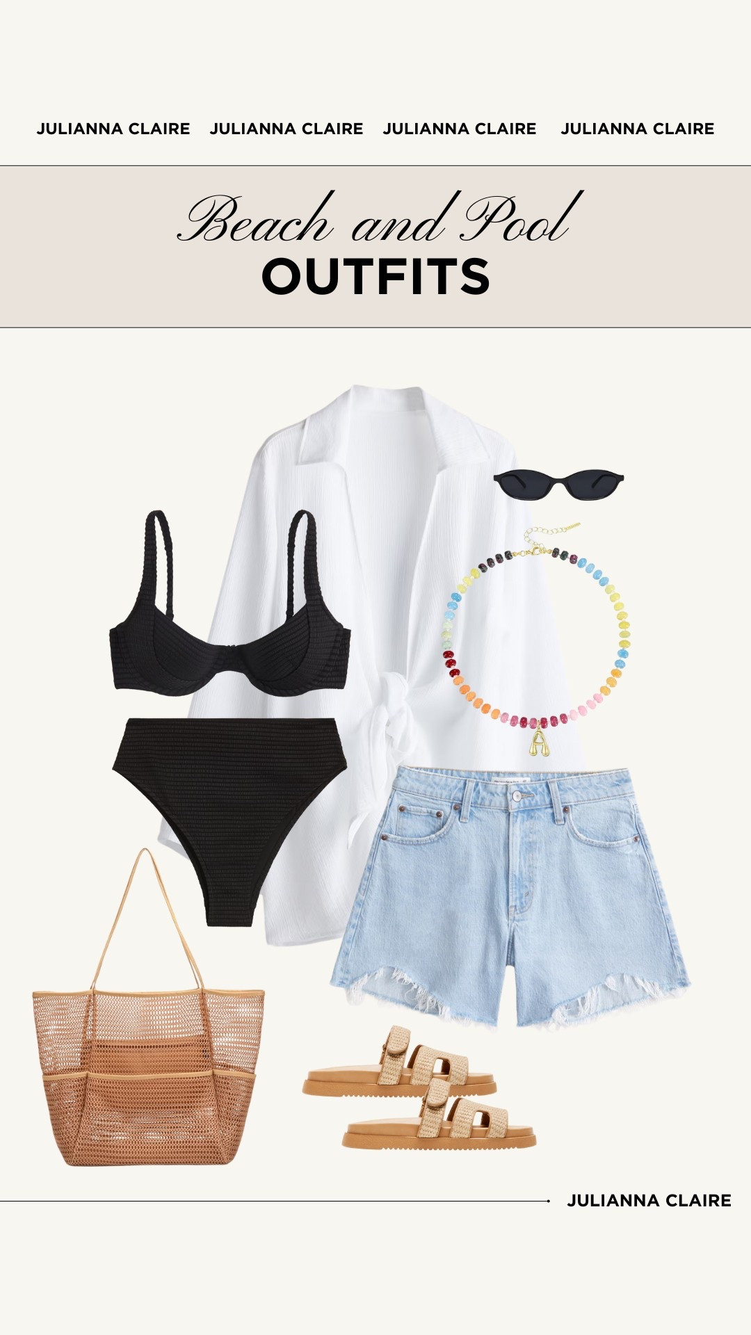 Beach & pool outfit ideas for summer 2025! ☀️

#LTKStyleTip #LTKSwim #LTKSeasonal