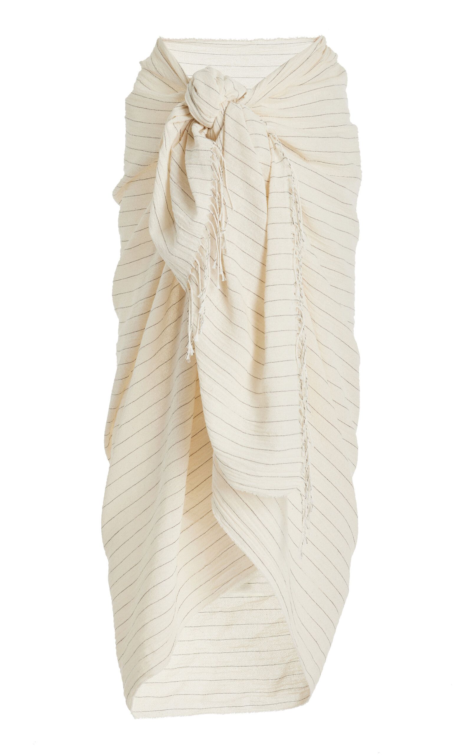 Striped Cotton Pareo | Moda Operandi (Global)