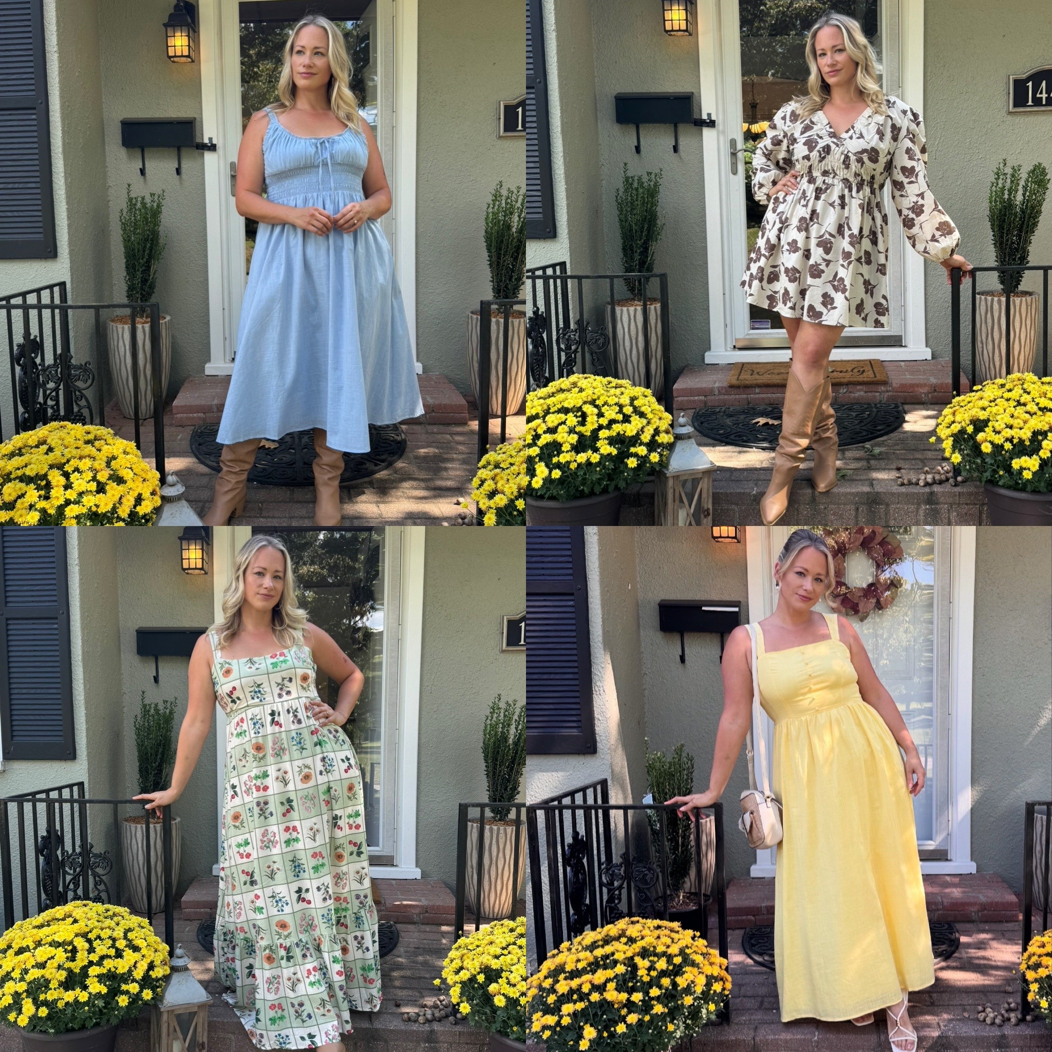  From summer to fall in one easy swap → just add cowboy boots! 🤠🍂 These Petal & Pup dresses are perfect for frolicking through the pumpkin patch or sipping on cider in style. 

Which one is your favorite?! 👇

Comment “dress” below & I’ll send you the link to shop! 🛍️ Plus, don’t forget to use code ALYSSA20 for 20% off your order. 💕

#PetalandPup #FallStyle #CowboyBootsAndDresses #falltransitionoutfit #fallfashion #summerfashion #dresses #petalandpupdiscount