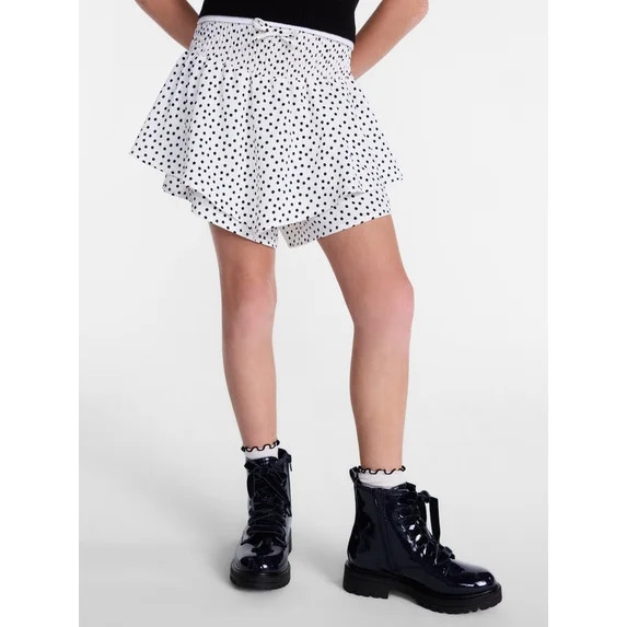 Wonder Nation Girls Printed Skort, Sizes 4-18 & Plus | Walmart (US)