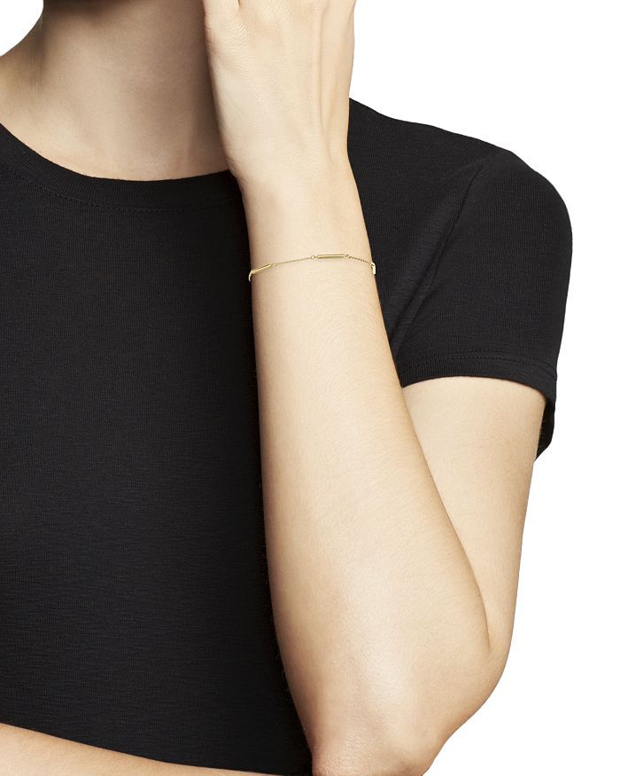 Bar Station Bracelet in 14K Yellow Gold - 100% Exclusive | Bloomingdale's (US)