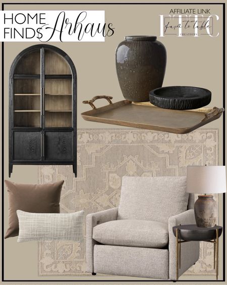 Arhaus Home Sale. Follow @farmtotablecreations on Instagram for more inspiration.

Hattie Glass Cabinet. Arched Cabinet. Kipton Motion Recliner. Gia Hand-Knotted Rug. Donovan Round End Table. Thornton Table Lamp. Surma Bowl. Acadia Tray. Santorini Urn in Grey. Sienna Outdoor Pillow. Italian Lumbar Pillow. Arhaus Home Finds. Modern Decor. Memorial Day Sale. Sustainable Products. 



#LTKStyleTip #LTKSaleAlert #LTKHome
