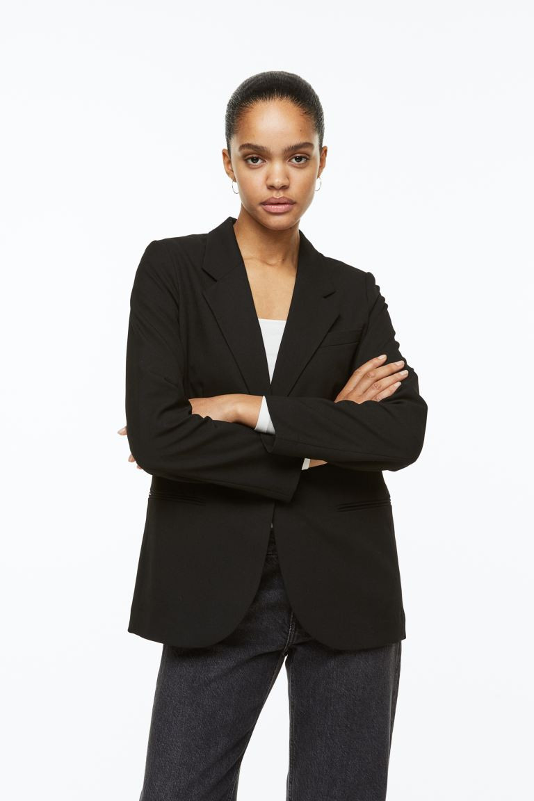 Single-breasted blazer | H&M (UK, MY, IN, SG, PH, TW, HK)