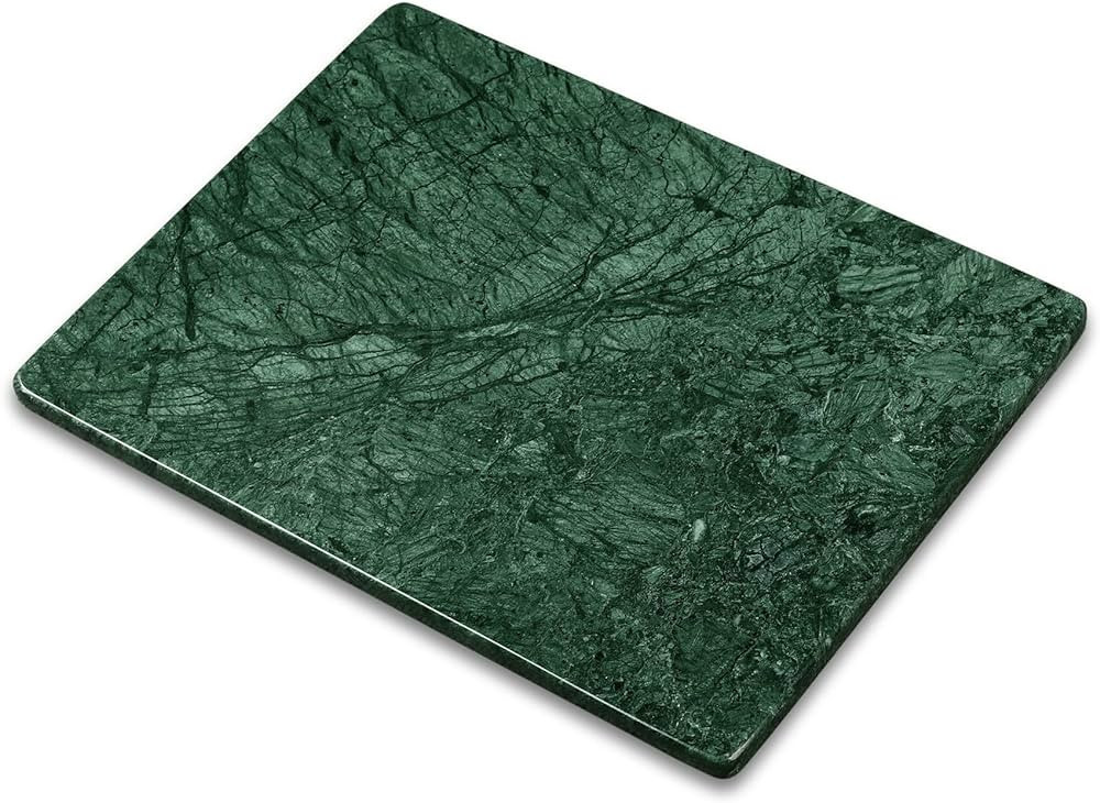 Yew & Tulip Natural Green Marble Cutting Board - Multipurpose Marble Chopping Board with Natural ... | Amazon (US)