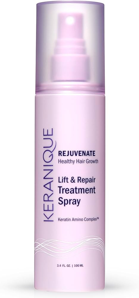 Keranique Hair Thickening Spray - Lift & Repair Volumizing Spray for Instant Volume, Texture - St... | Amazon (US)