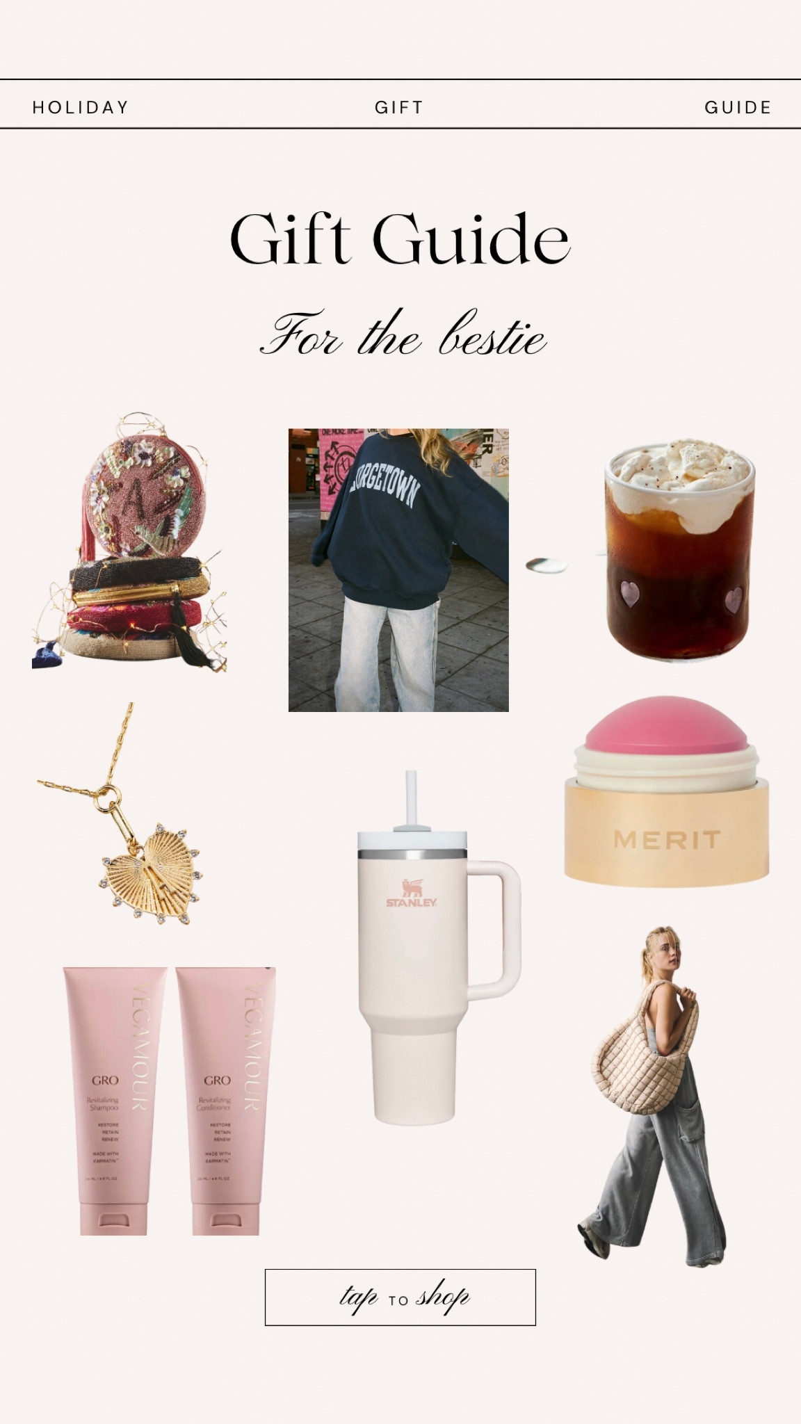 Gift guide for the bestie 

#LTKGiftGuide #LTKSeasonal #LTKHoliday