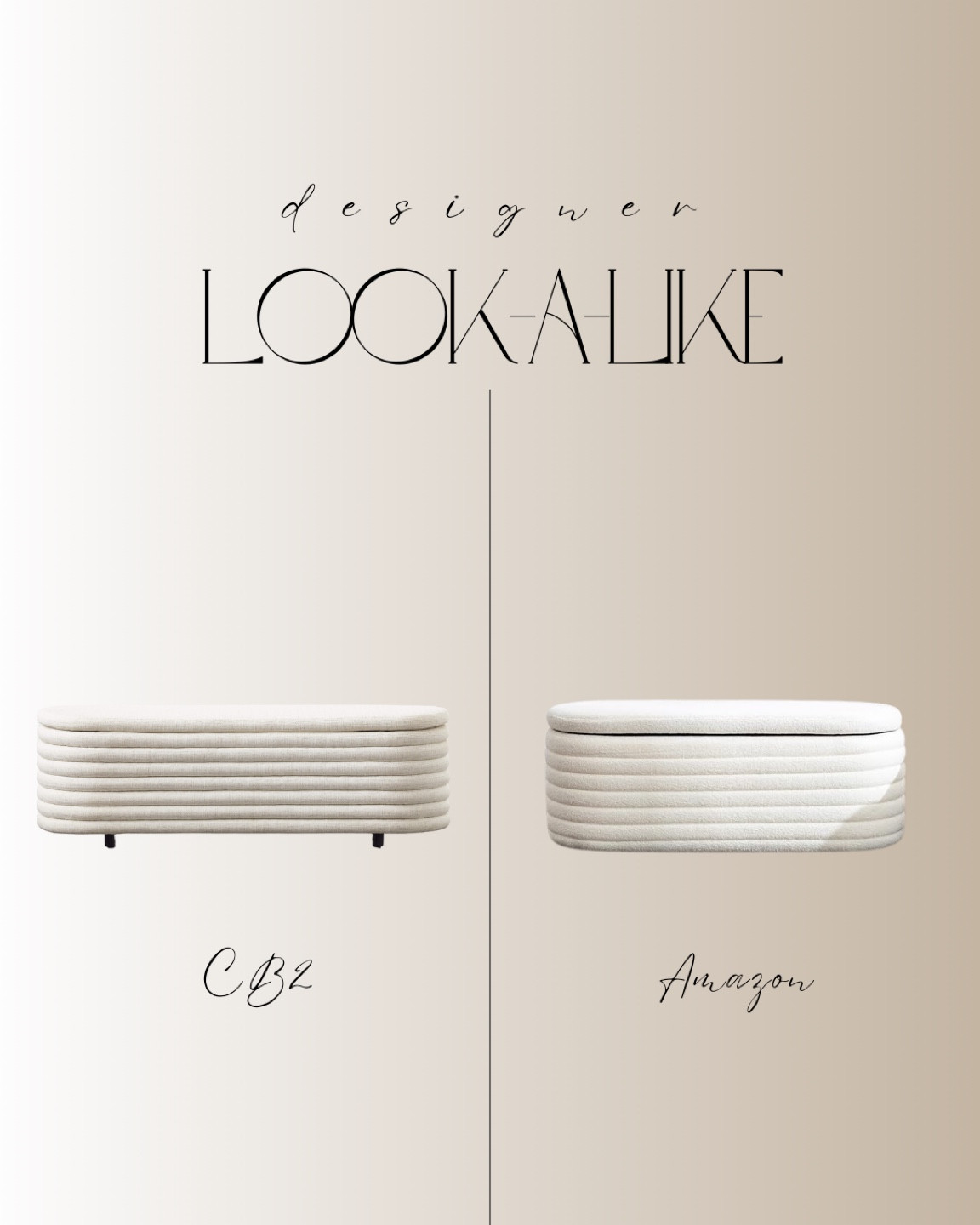 CB2 bench 

#LTKhome