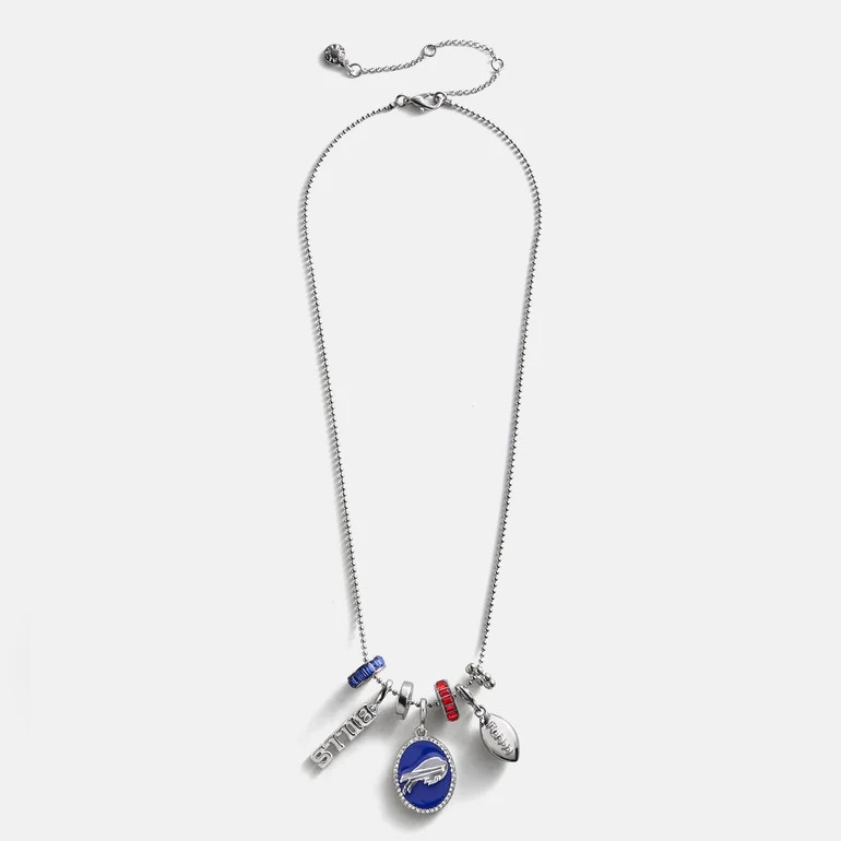 NFL Cluster Charm Necklace - Buffalo Bills | BaubleBar