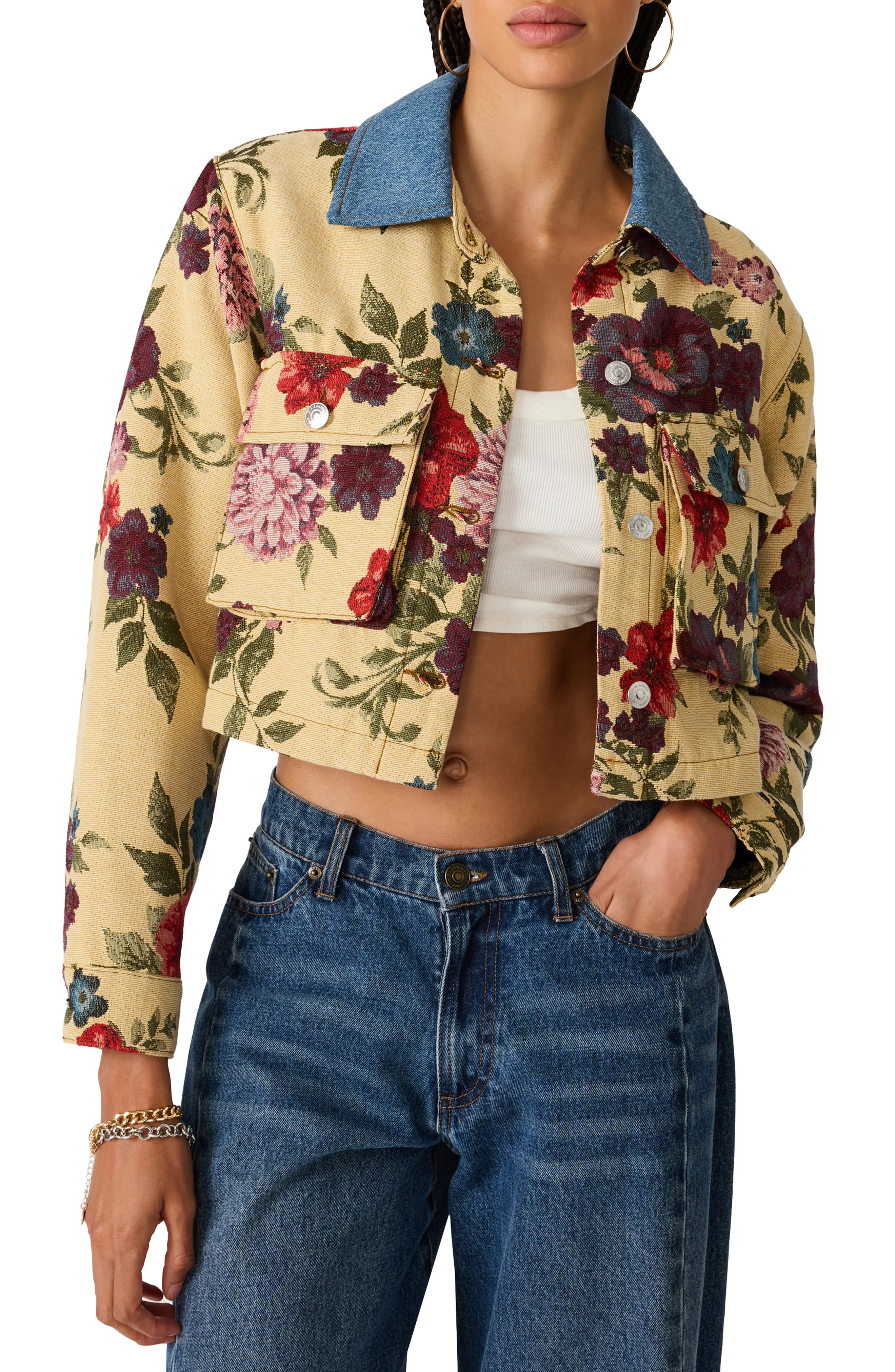 Steve Madden Caelan Crop Jacket (Women) | Nordstrom | Nordstrom