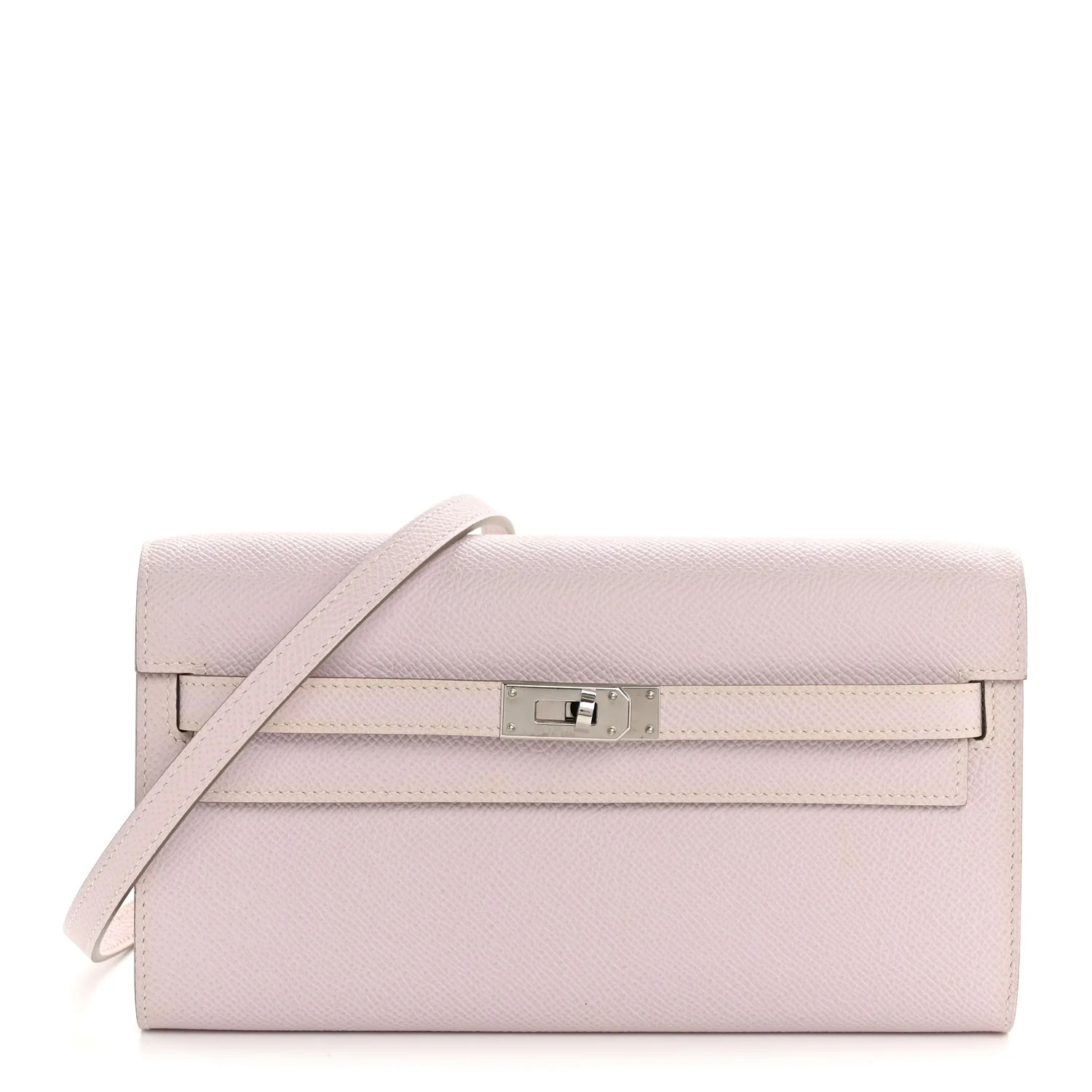 Epsom Kelly To Go Wallet Mauve Pale | FASHIONPHILE (US)