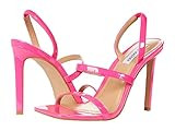 Steve Madden Women's Gracey Heeled Sandal, Hot Pink, 7.5 | Amazon (US)