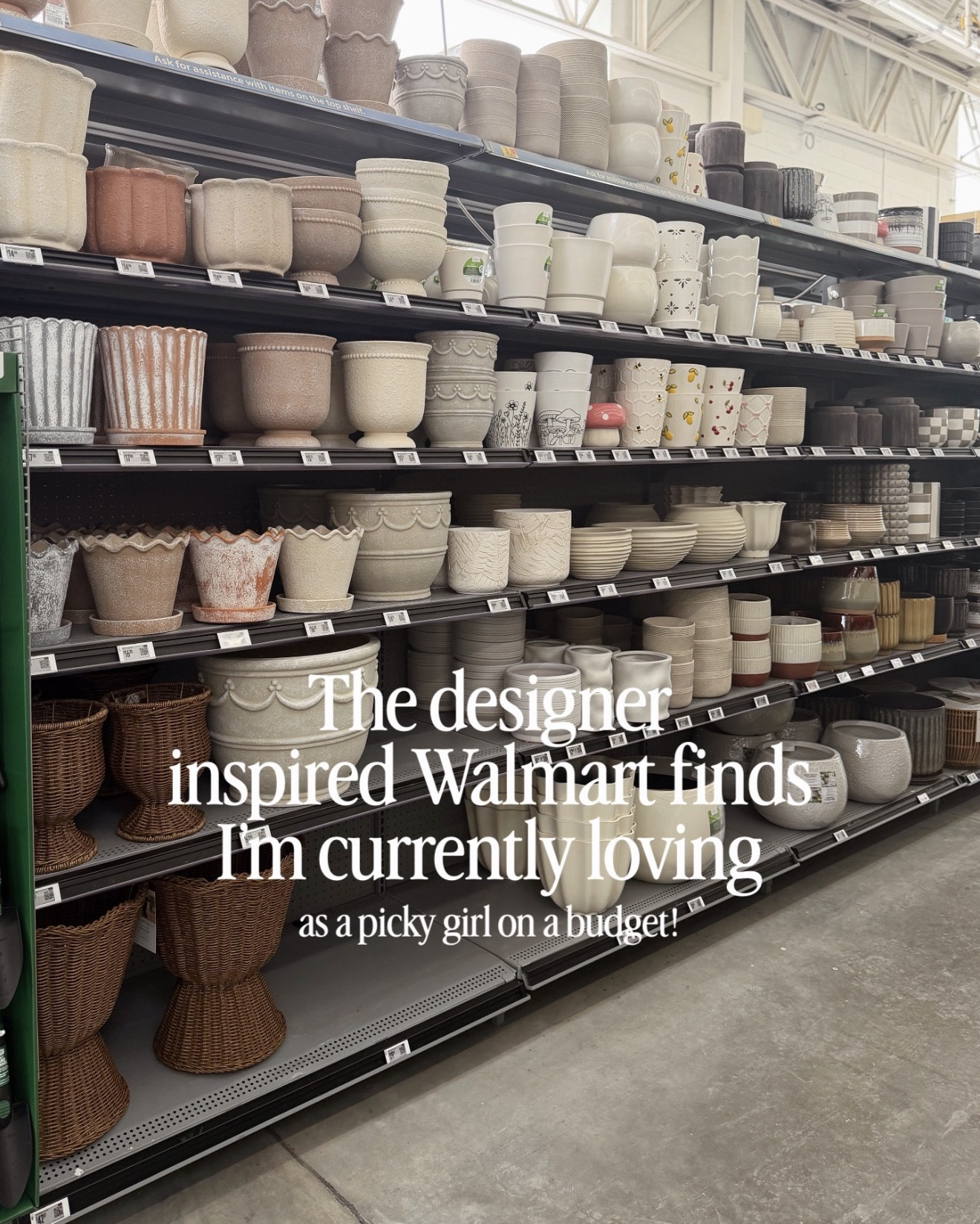 What’s new at Walmart! Designer look but Walmart pricing and these finds DO NOT disappoint. 

Our outdoor patio set is now available in three new colors, we have the gray and it has held up great. Great quality and comes with covers. I’m also loving all the new planters!

#walmart #walmarthome #boujeeonabudget #affordablehome #patiofurniture 

#LTKHome #LTKSeasonal