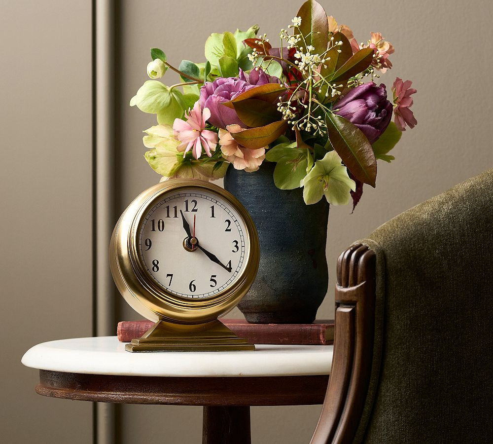 Chris Loves Julia Desk Clock | Pottery Barn (US)