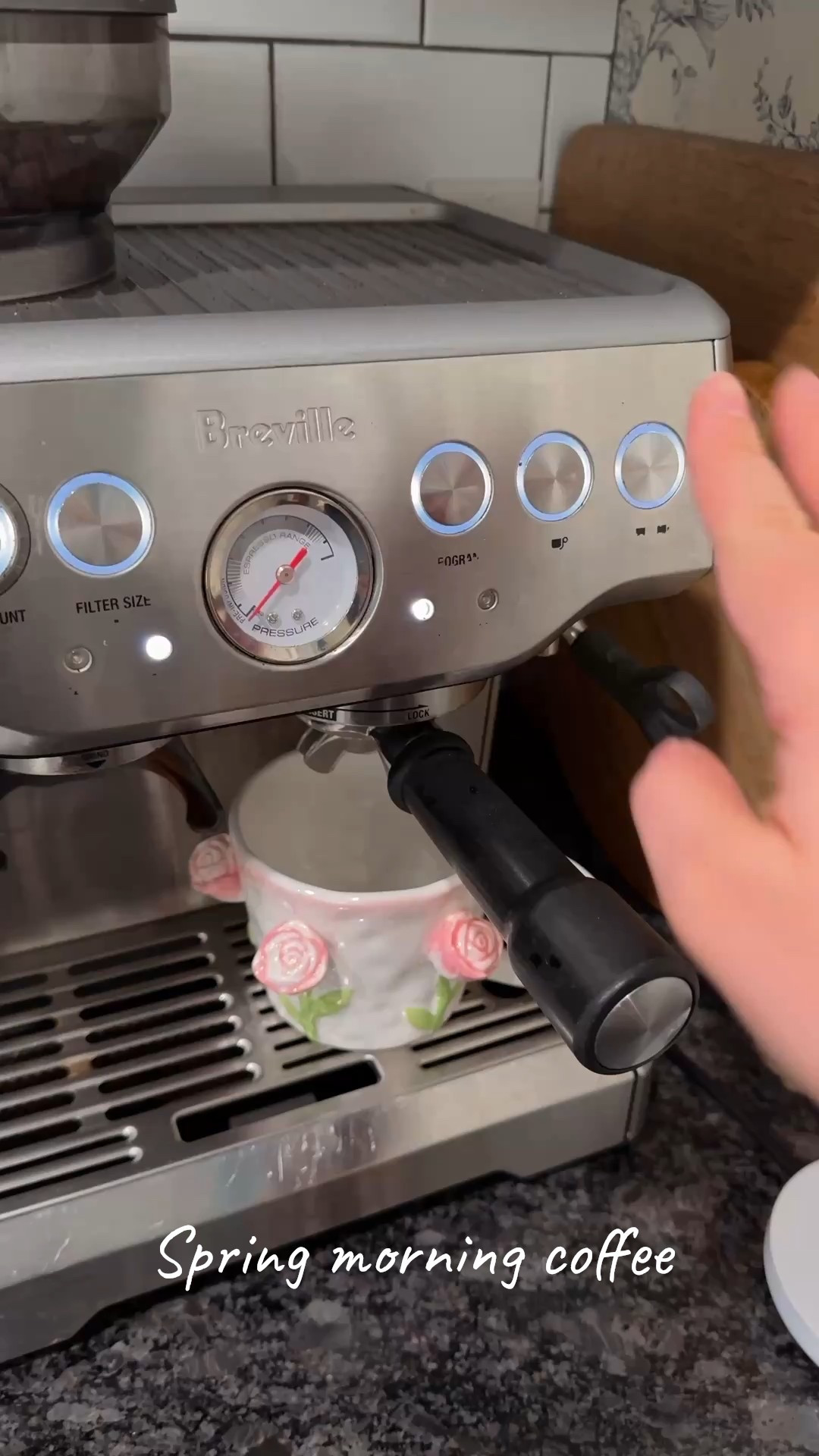 New favorite coffee cup reminds me that spring is just around the corner 🌷 

Spring floral Coffee mug. Breville coffee machine. Coffee latte at home. Homemade latte  

#LTKFindsUnder50 #LTKHome #LTKSeasonal