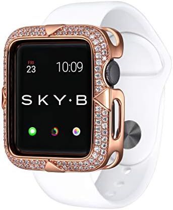 SkyB Gatsby Protective Jewelry Case for Apple Watch Series 1, 2, 3, 4, 5, 6, SE Devices - Rose Go... | Amazon (US)