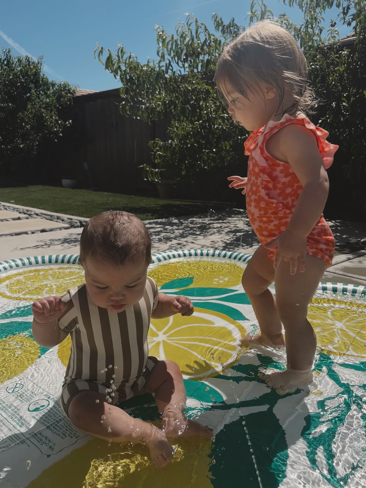 Splash pad fun 🍋

#LTKKids #LTKBaby #LTKSwim