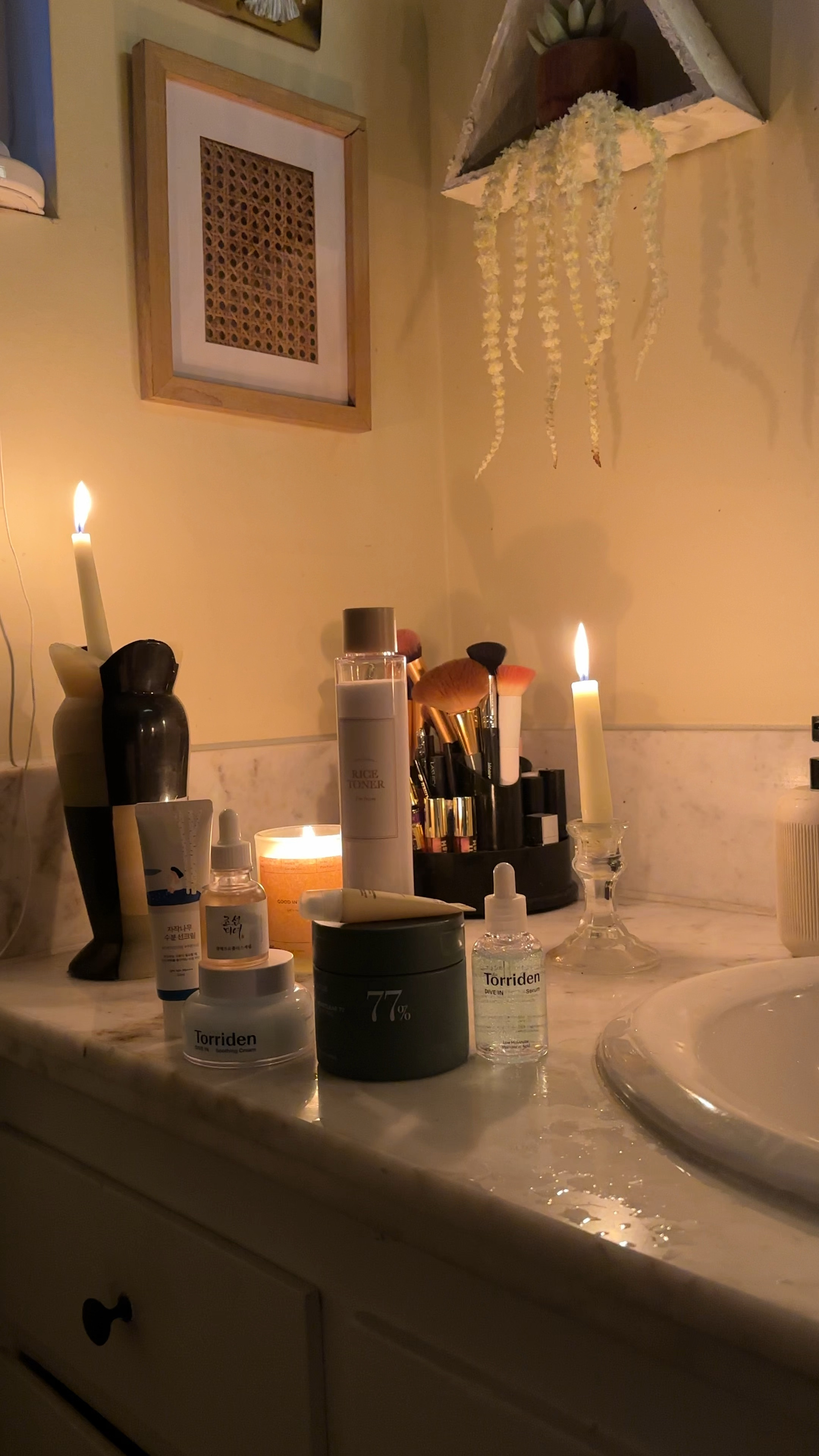 I’ve been using these Korean skincare products for almost two weeks now and I results I have seen on my textured, hyperpigmentation-prone skin has been AMAZINGGG. 

In combination with my new k-beauty products I use my other favs in my routine daily:
- Osea Malibu Hyaluronic Sea Serum
- Glow Recipe Watermelon Pore-Tight Toner 
- Sephora Collection AHA + BHA Smoothing Cleanser 
Derma E Vitamin C Concentrated Serum 

Products listed:
- Anua Heartleaf 77 Clear Pad  
- Torriden Dive-in Hyaluronic Acid 
- Torriden Dive-in Soothing Cream
- I’m From Rice Toner 
- Round Lab Birch Juice Moisturizing Sun Cream
- Beauty of Joseon Glow Serum: Propolis + Niacinamide 


#LTKVideo #LTKfindsunder100 #LTKfindsunder50