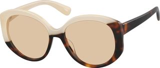 Tortoiseshell Premium Geometric Sunglasses #113633 | Zenni Optical Eyeglasses | Zenni Optical (US & CA)