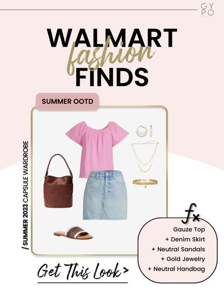 Easy summer outfit you can copy! @WalmartFashion #Ad #Sponsored #WalmartPartner #WalmartFashion