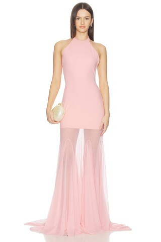NBD Valentina Gown in Pink from Revolve.com | Revolve Clothing (Global)