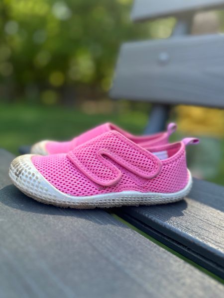 One of the must-haves for summer is water shoes for the kids. We found these bright pink ones for my daughter at Target. They're perfect for splash pads, pool days, or even walking in creekbeds.

Kids shows, kids summer shoe, kids water shoes, toddler water shoes

#LTKFamily #LTKKids #LTKShoeCrush