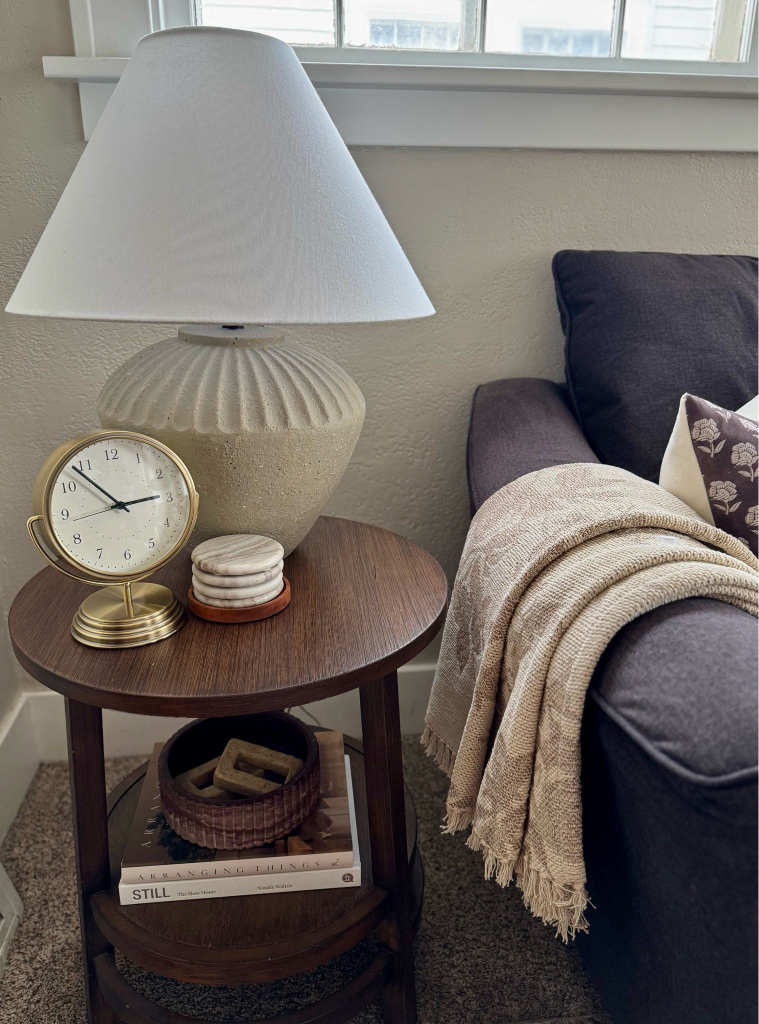 Love this lamp! It instantly adds texture and the perfect style! It’s back in stock!

#LTKSeasonal #LTKHome #LTKU