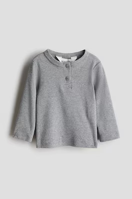 2-pack Cotton Henley Shirts | H&M (US + CA)
